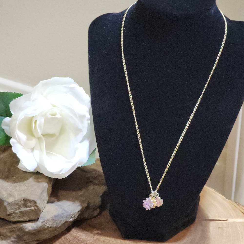 Vintage Crew Cuts Daisy Charm Necklace - Picture 8 of 10